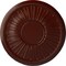 Ekena Millwork Leandros Ceiling Medallion (Fits Canopies up to 6 3/8"), 19 7/8"OD x 1 1/4"P, Brushed Mahogany CM22LNBMF - alternate 1
